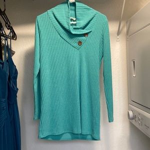Mint Green Sweater Dress